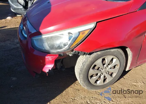 2015 Hyundai Accent Gls z USA, uszkodzony, nr VIN KMHCT4AEXFU914906